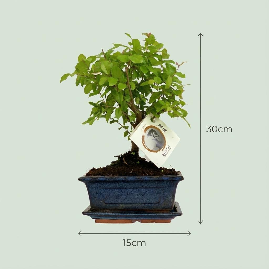 Livraison plante Arbre bonsaï et pot en céramique