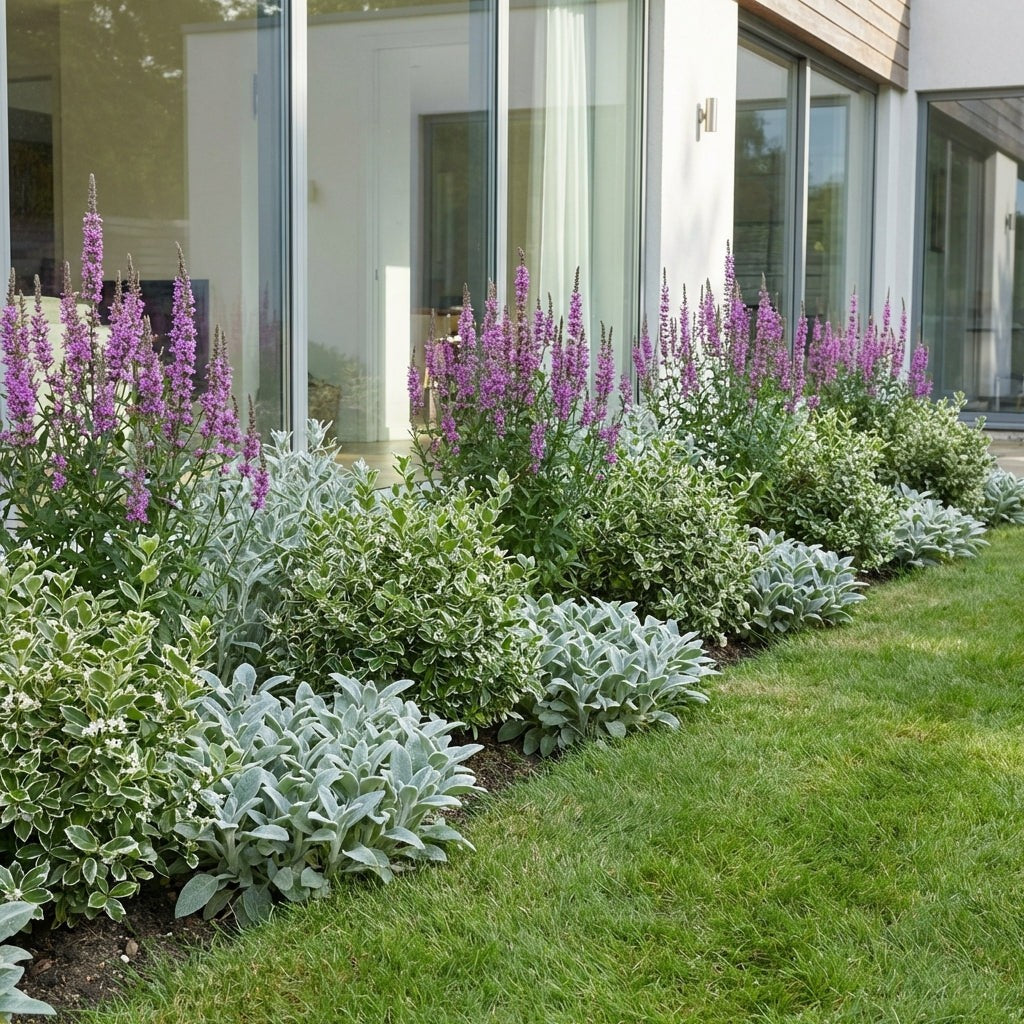 Pack Façade Soleil & Mi-Ombre Violet & Panaché - 18 plantes — photo 2