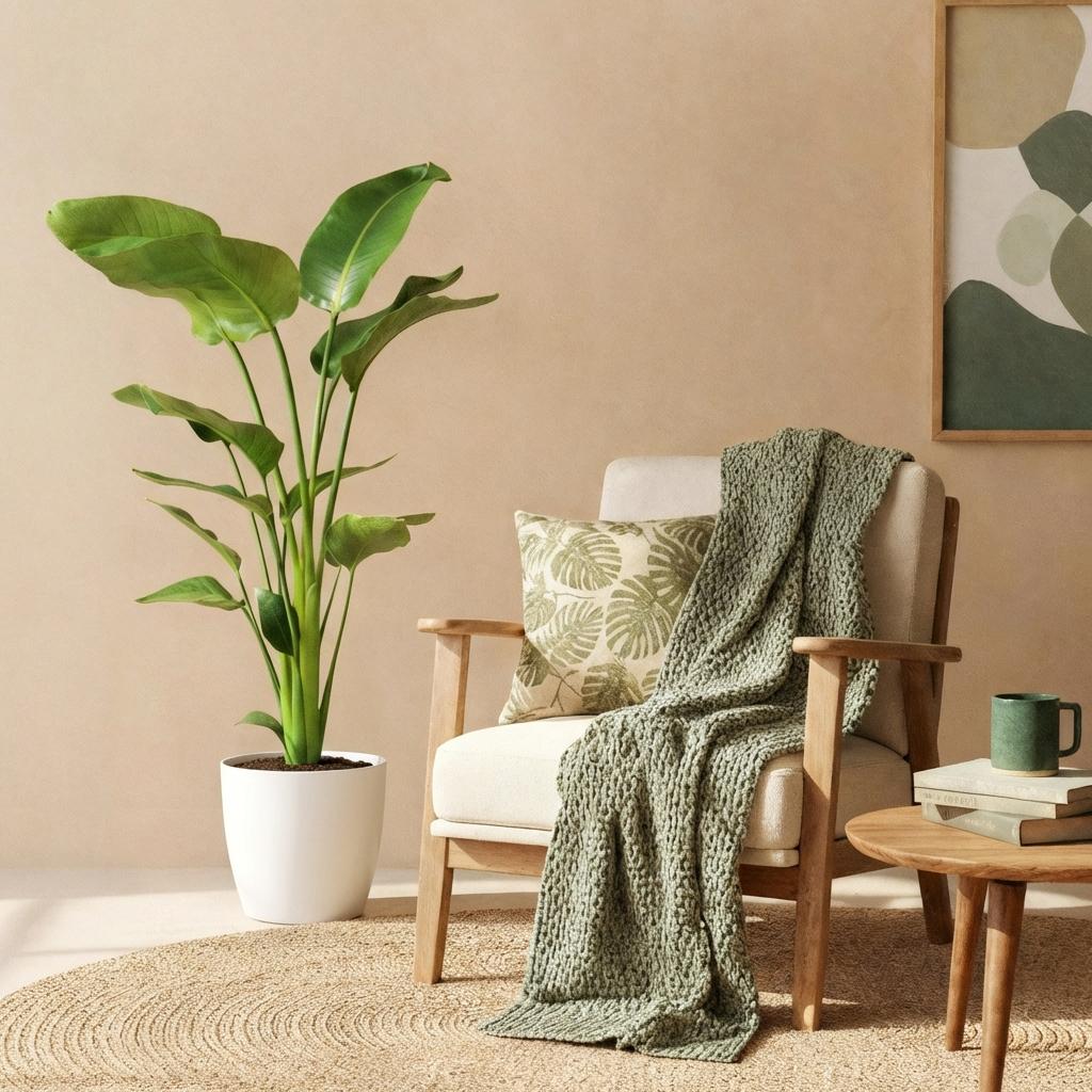 Strelitzia Nicolai – Oiseau de paradis | Grande taille, Pot 21 cm