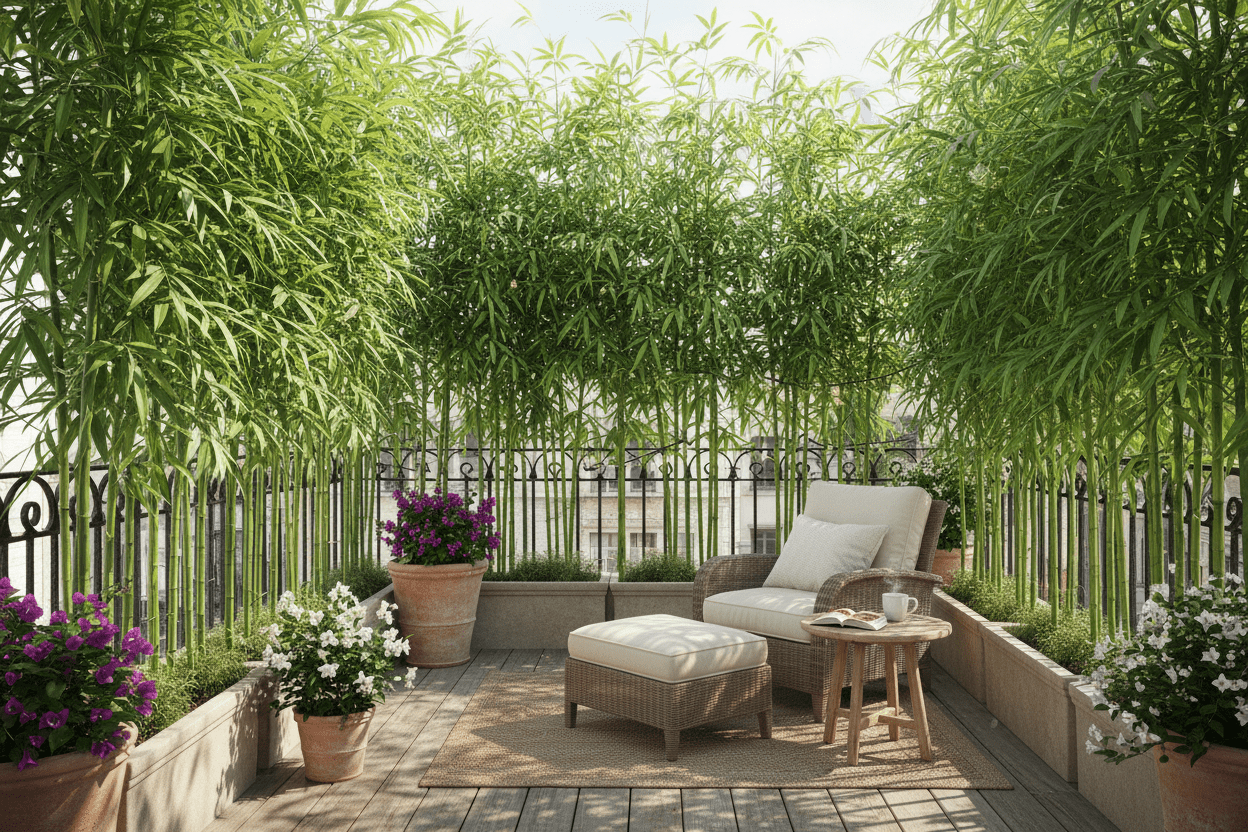 Comment créer un brise-vue naturel sur son balcon en 4 étapes ? - La Green Touch