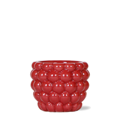 Red ceramic pot
