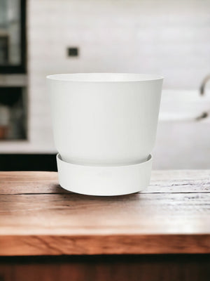 <tc>pot holder</tc> Elho Greenville White - D30 x H28