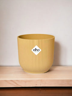 <tc>pot holder</tc> ELHO Vibes yellow 18cm