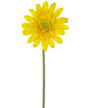 Livraison plante Gerbera artificiel jaune