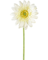 Livraison plante Gerbera artificielle blanche