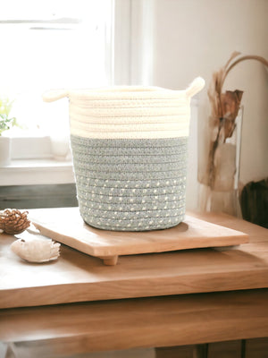 Gray borneo basket d18