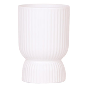 White Diabolo decorative pot