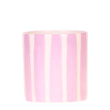 Livraison plante Pot décoratif Painted Stripe - Rose