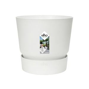 Elho Greenville Pot Round white 14 cm