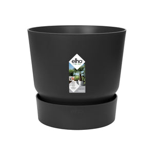 Elho Greenville Pot Round black 14 cm
