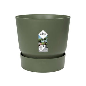 Elho Greenville pot Round green 14 cm