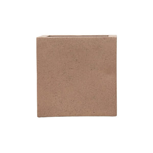 Grigo Cube Pot Bronze 40 cm