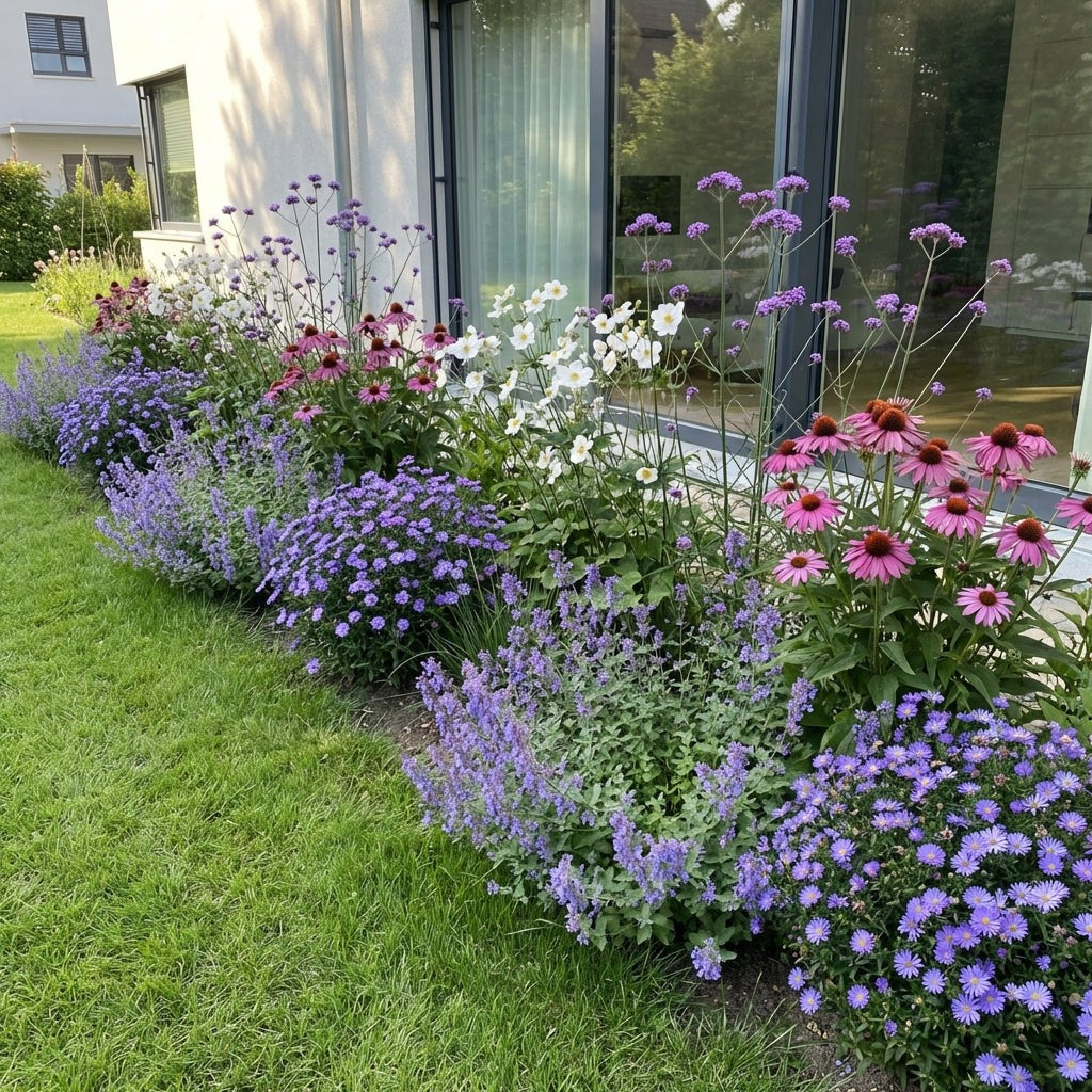 Pack Massif Plein Soleil Rose & Violet (Cataire) - 30 plantes — photo 3