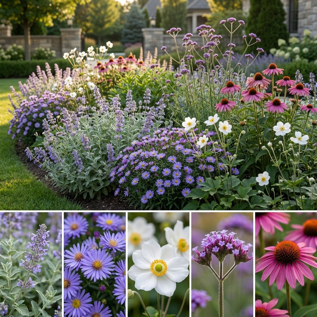 Pack Massif Plein Soleil Rose & Violet (Cataire) - 30 plantes — photo 4