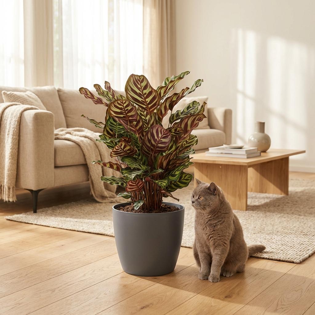 Calathea Makoyana – Plante paon | Pot 19 cm