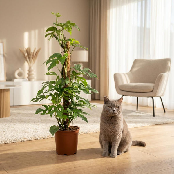 Monstera Minima sur tuteur mousse | Pot 19 cm