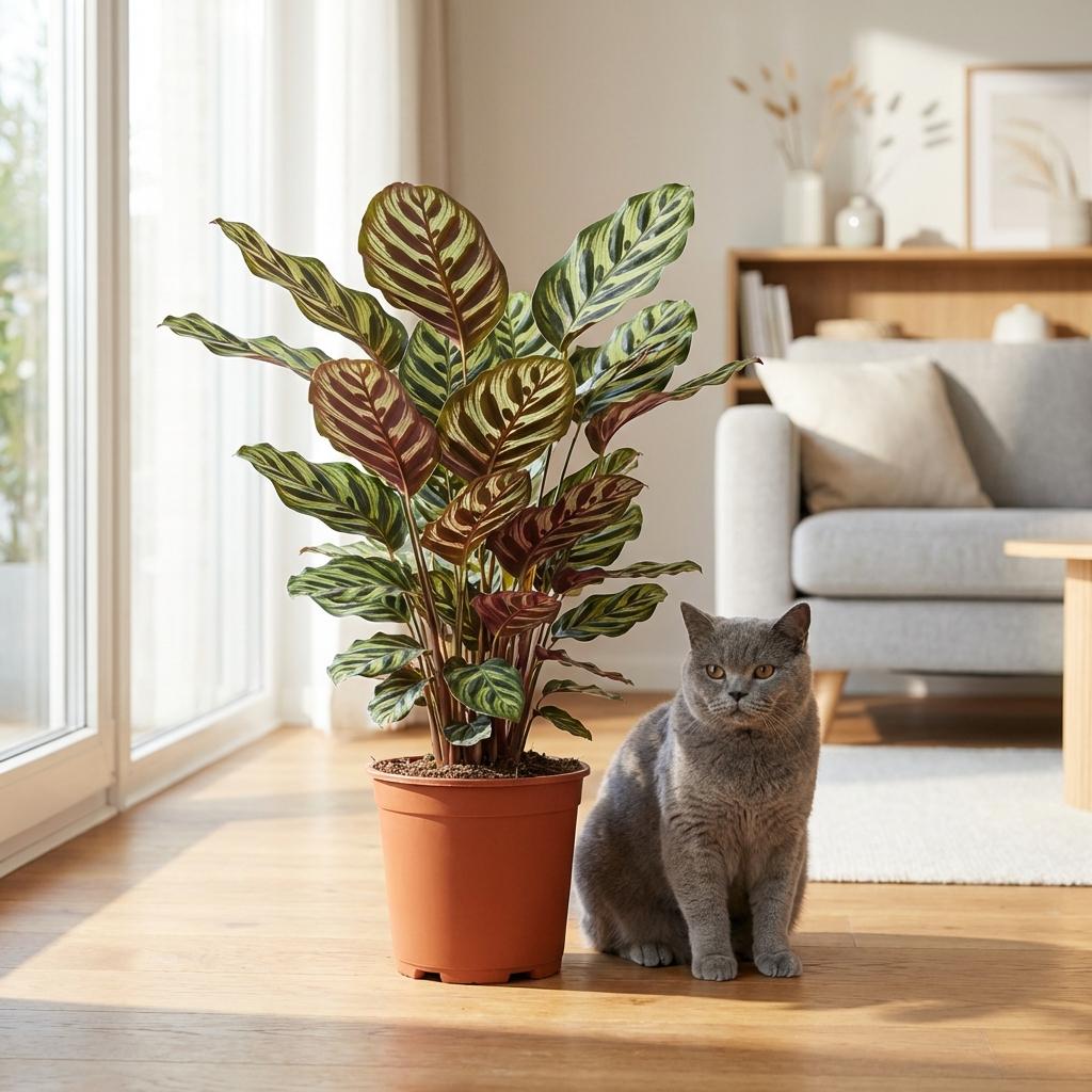Calathea Makoyana – Plante paon | Pot 19 cm