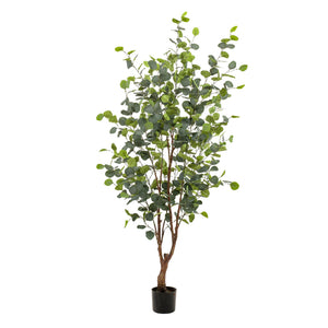 Kunstplant - Eucalyptus - Blue Gomboom - 140cm - 140